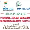 6th National Para Badminton Championship showcases unparalleled talent and spirit of para athletes across India.