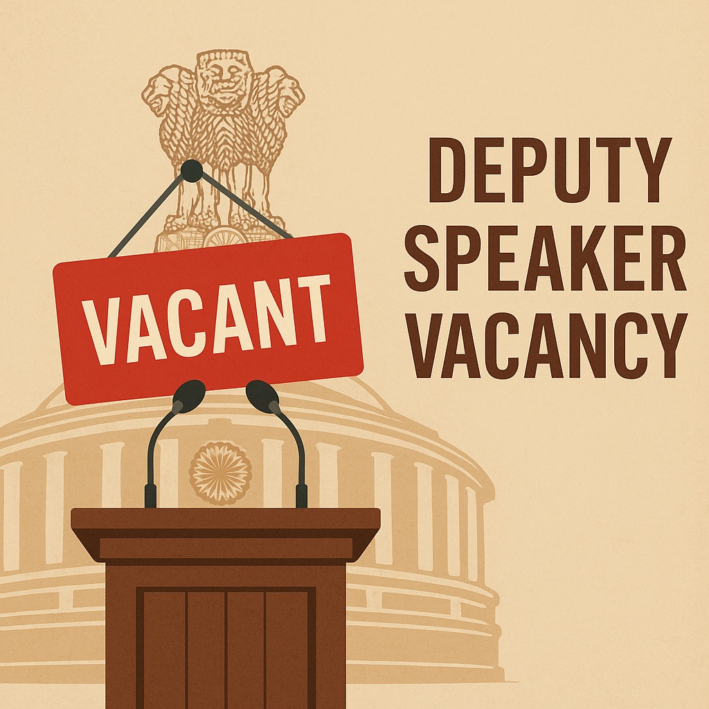 Deputy Speaker Vacancy: A Constitutional Anomaly