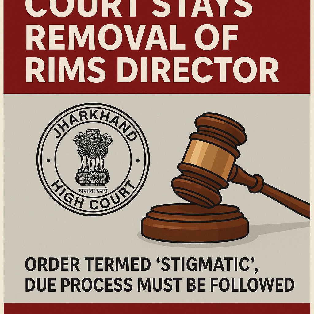 High Court Stays RIMS Director Removal