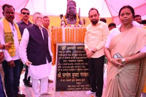 Chanku Mahato Statue Unveiling