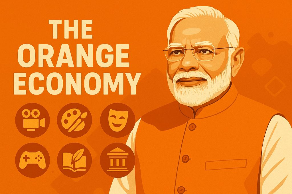 Explore how India's push for the Orange Economy—centered on creativity, culture, and IP—aims to drive innovation, job growth, and global influence.