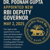 Poonam Gupta takes over as RBI Deputy Governor