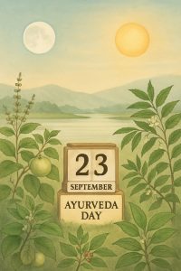Ayurveda Day will be celebrated annually on 23 September starting 2025, symbolizing balance and harmony for people and planet.