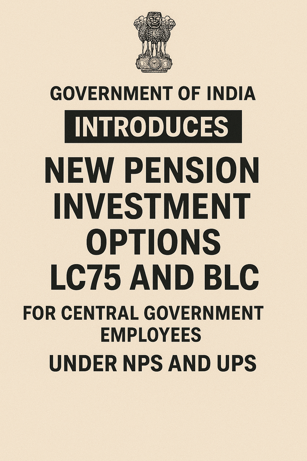 LC75 Pension Fund NPS Government Employees