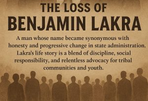Jharkhand mourns Benjamin Lakra, first Principal Accountant General remembered for honesty and service to tribal communities.