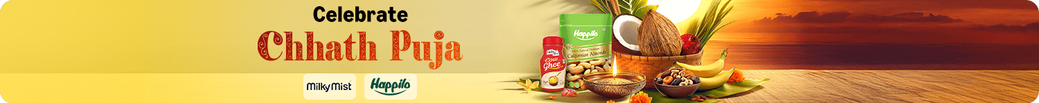 Amazon Chhath Puja Products Sale Banner - Special Offers on Puja Items