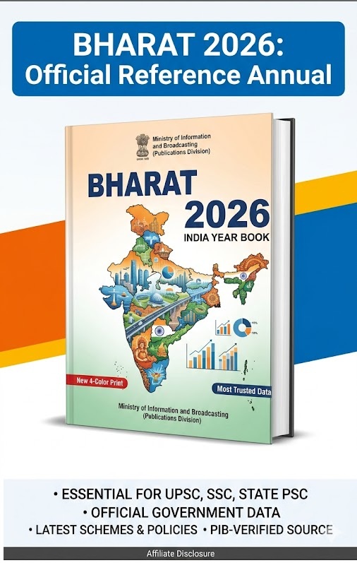 Bharat 2026 India Year Book - Official Reference Annual
