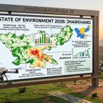 Jharkhand State of Environment Report 2026 Infographic for JPSC