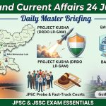 Jharkhand Current Affairs 24 July 2026 Daily Master Briefing Infographic