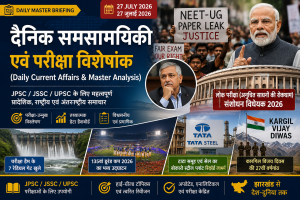 Jharkhand Current Affairs 27 July 2026 JPSC Preparation