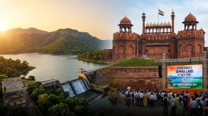 Dimna Lake at Red Fort 80th Independence Day Enclosure