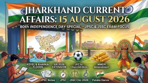 Jharkhand Current Affairs 15 August 2026