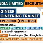 Timken India Recruitment 2026 Line Engineer and Line Engineering Trainee vacancy on JharNiyojan portal