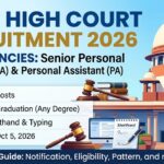 Delhi High Court Recruitment 2026 - 150 SPA and PA Vacancies