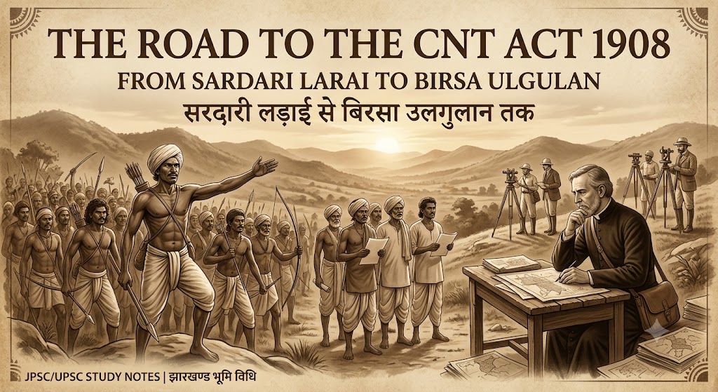 The Road to the CNT Act 1908: Birsa Ulgulan and Father Hoffmann drafting Jharkhand Land Laws