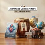 Jharkhand Current Affairs 01 October 2026 - Mandar GI Tag, Digital Health Conclave, and Rakha Copper Mine