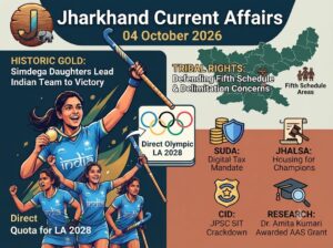Jharkhand Current Affairs 04 October 2026